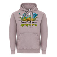 Vintage Zinc customize nail tools with sunflower preview Vintage Hoodie - BarkalooDesign