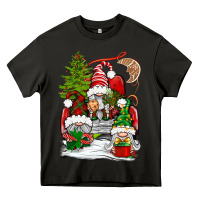 Asphalt christmas gnome truck Heavy Core Tee - BundleAndBundleShop