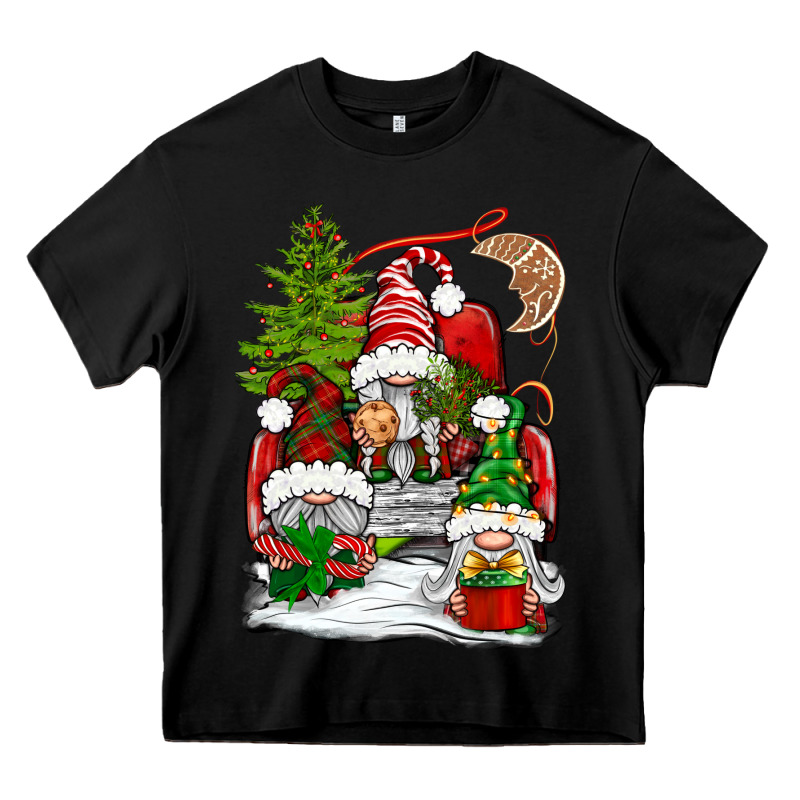 Christmas Gnome Truck Heavy Core Tee by BundleAndBundleShop | Teevron