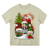 Mossy christmas gnome truck Heavy Core Tee - BundleAndBundleShop