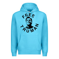 Ocean Blue free truman Premium Hoodie - baoMotion