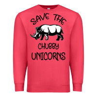 Cardinal save the chubby unıcorns Premium Sweatshirt - Bettercallsaul