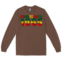 Chestnut juneteenth 1865 Long Sleeve Tee - Artiststas