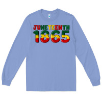 Colony Blue juneteenth 1865 Long Sleeve Tee - Artiststas