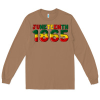 Toasted Coconut juneteenth 1865 Long Sleeve Tee - Artiststas