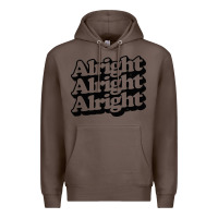 Coffee alright alright alright Premium Hoodie - baoMotion