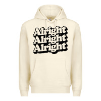 Sandshell alright alright alright Premium Hoodie - baoMotion