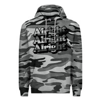 Slate Camo alright alright alright Premium Hoodie - baoMotion