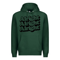 Sports Green alright alright alright Premium Hoodie - baoMotion