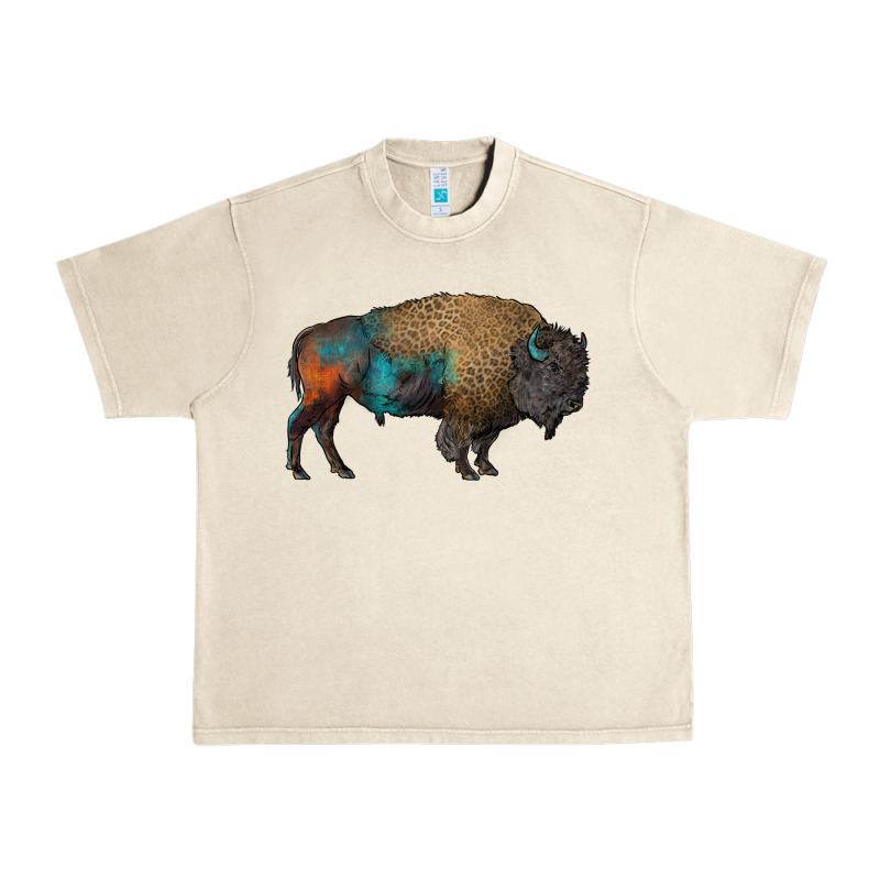Leopard Bison Urban Heavy Tee by RanaPortraitStore | Teevron