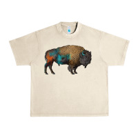 Sandshell leopard bison Urban Heavy Tee - RanaPortraitStore