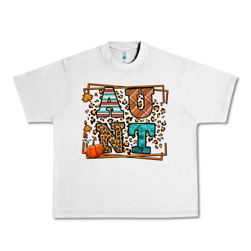 Autumn Leopard Aunt Urban Heavy Tee by LillyAllenDesigns | Teevron