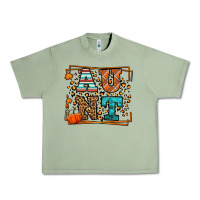 Oil Green Autumn Leopard Aunt Urban Heavy Tee - LillyAllenDesigns