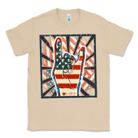 Mushroom Freedom rock hand Classic Tee - FaDigitalArtStudio