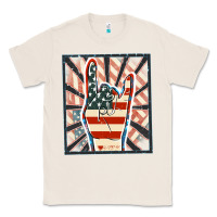 Natural Freedom rock hand Classic Tee - FaDigitalArtStudio