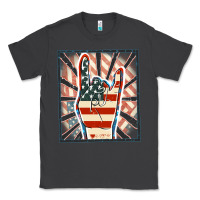 Smoke Freedom rock hand Classic Tee - FaDigitalArtStudio