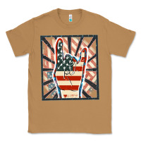 Toasted Coconut Freedom rock hand Classic Tee - FaDigitalArtStudio
