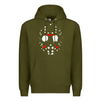 Army Green mask halloween Premium Hoodie - baoMotion