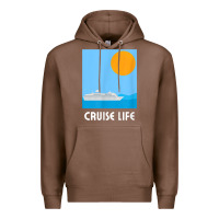 Cruise Life Design Travel & Cruise Wear T Shirt Premium Hoodie | Teevron