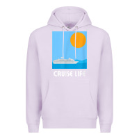Lilac cruise life design travel & cruise wear t shirt Premium Hoodie - baoMotion