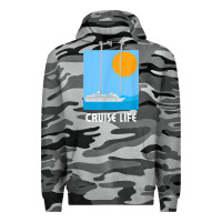 Slate Camo cruise life design travel & cruise wear t shirt Premium Hoodie - baoMotion