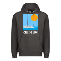 Smoke cruise life design travel & cruise wear t shirt Premium Hoodie - baoMotion