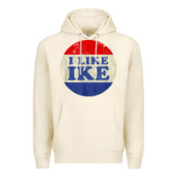 Tofu i like ike political button vintage distressed Premium Hoodie - baoMotion