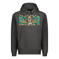 Charcoal Heather english bulldog mom  license plate template Premium Hoodie - BarkalooDesign