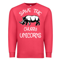 Cardinal save the chubby unıcorns Premium Sweatshirt - Bettercallsaul