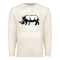 Sandshell save the chubby unıcorns Premium Sweatshirt - Bettercallsaul