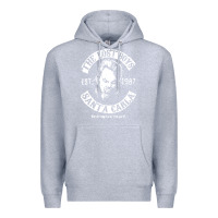 Heather Grey santa carla est 1987 Premium Hoodie - baoMotion