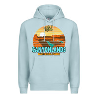 Blue Mist Canyonlands Moab Utah National Park Nature Outdoor Lovers Premium Hoodie - baoMotion