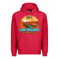 Cardinal Canyonlands Moab Utah National Park Nature Outdoor Lovers Premium Hoodie - baoMotion