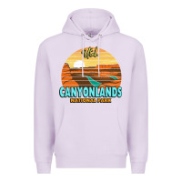 Lilac Canyonlands Moab Utah National Park Nature Outdoor Lovers Premium Hoodie - baoMotion