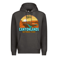 Smoke Canyonlands Moab Utah National Park Nature Outdoor Lovers Premium Hoodie - baoMotion
