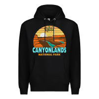 Black Canyonlands Moab Utah National Park Nature Outdoor Lovers Premium Hoodie - baoMotion
