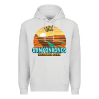 Dove Grey Canyonlands Moab Utah National Park Nature Outdoor Lovers Premium Hoodie - baoMotion