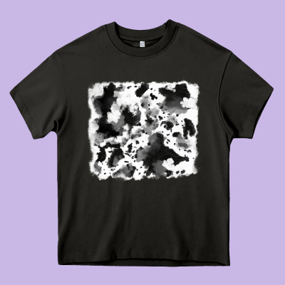 Cowhide Heavy Core Tee Designed By Ranaportraitstore