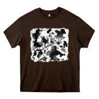 Chocolate Brown cowhide Heavy Core Tee - RanaPortraitStore