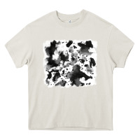 Cream cowhide Heavy Core Tee - RanaPortraitStore