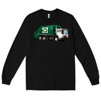 Black recycle truck Long Sleeve Tee - Artiststas