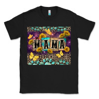 Black Mama with sunflowers Classic Tee - FaDigitalArtStudio