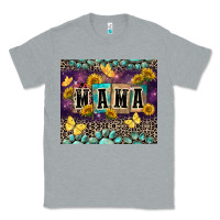 Heather Grey Mama with sunflowers Classic Tee - FaDigitalArtStudio