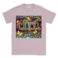 Lilac Mama with sunflowers Classic Tee - FaDigitalArtStudio