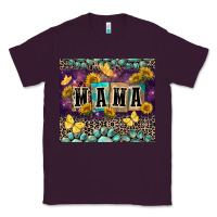Plum Mama with sunflowers Classic Tee - FaDigitalArtStudio