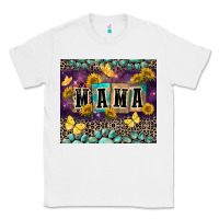 White Mama with sunflowers Classic Tee - FaDigitalArtStudio