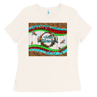 Bone winter blessings leopard Ladies Tee - LillyAllenDesigns