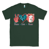 Sports Green Peace Love Goats Classic Tee - Jasminsmagicworld