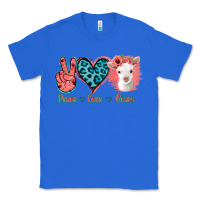 True Royal Peace Love Goats Classic Tee - Jasminsmagicworld