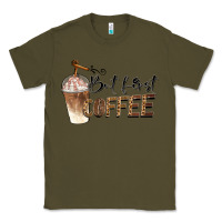 Army Green but first coffee Classic Tee - BarkalooDesign